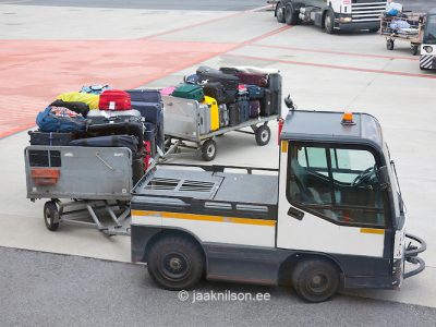 Baggage and cargo sorting and transportaion